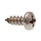 Prime-Line Sheet Metal Screw, Self-Tap Pan Head Phillip Drive No. 6 X 3/8in 18-8 Stainless Steel 100PK 9019151 - alternate 1